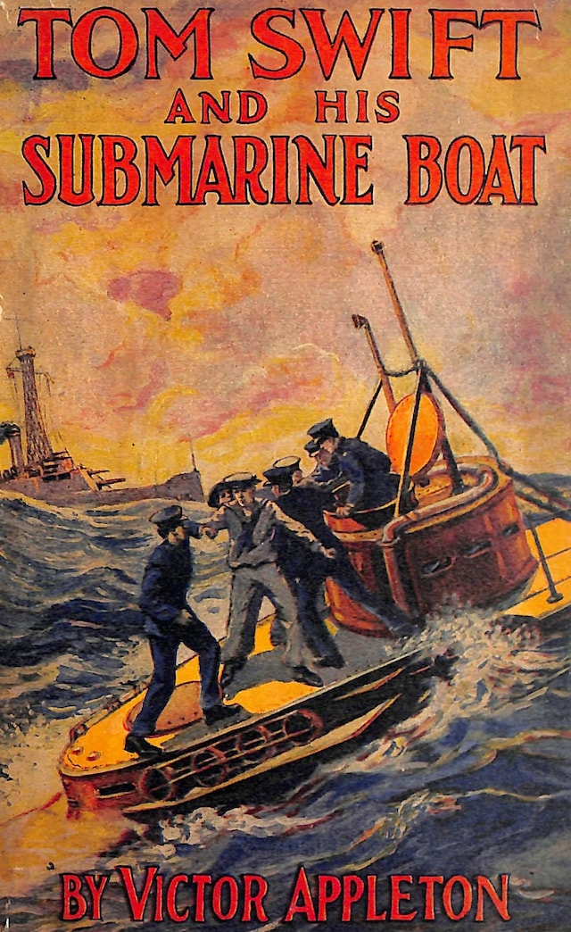 Buchcover für Tom Swift and His Submarine Boat; Or, Under the Ocean for Sunken Treasure