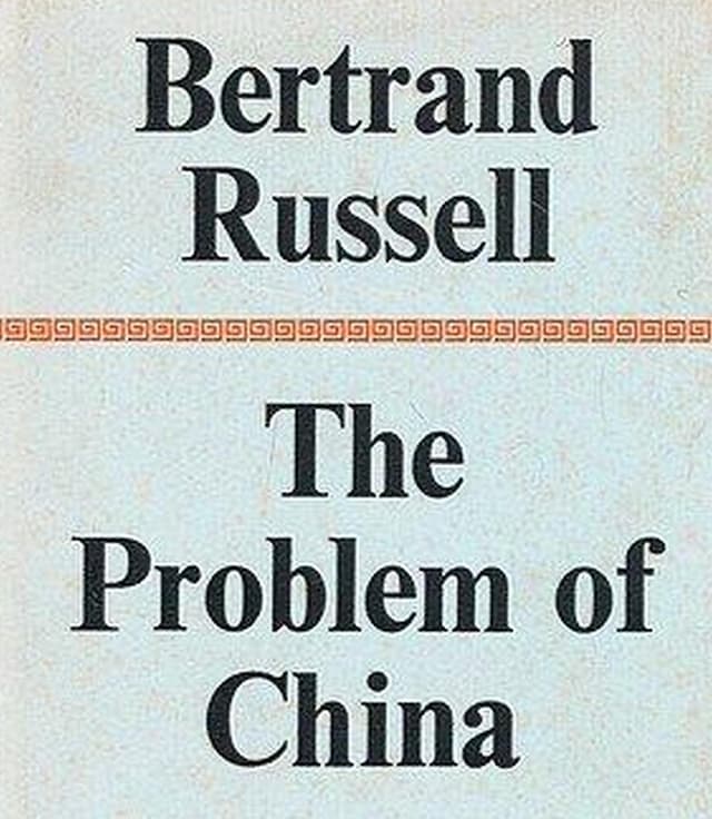 Kirjankansi teokselle The Problem of China
