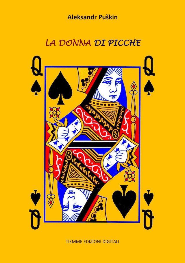 Kirjankansi teokselle La Donna di Picche