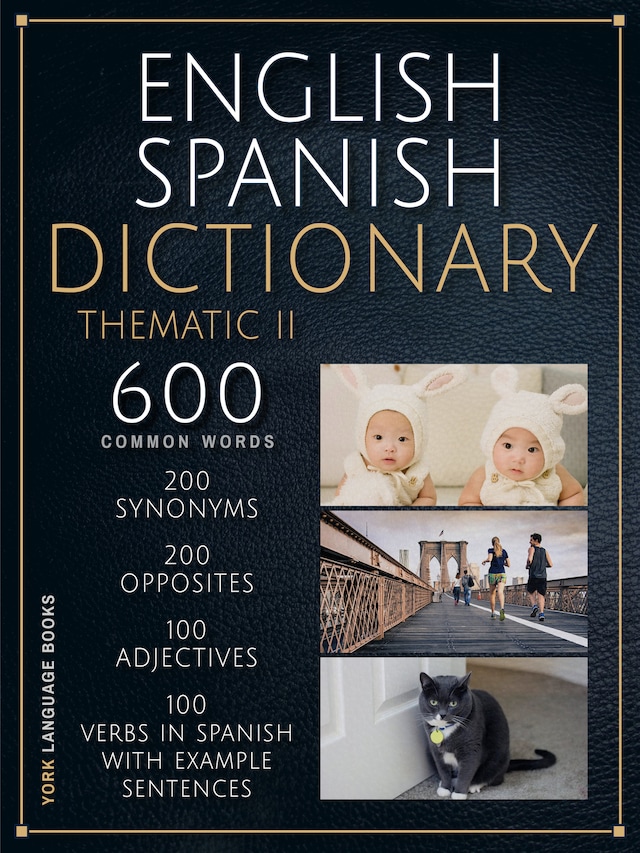 Boekomslag van English Spanish Dictionary Thematic II