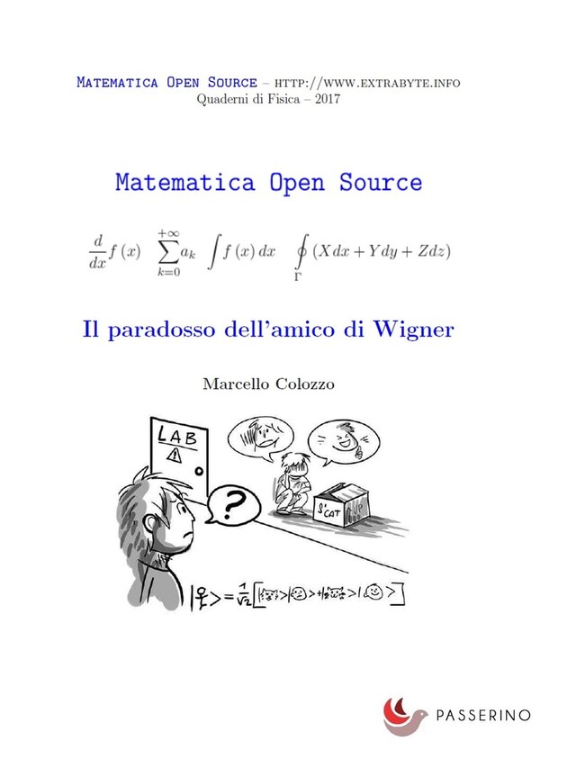 Buchcover für Il paradosso dell'amico di Wigner