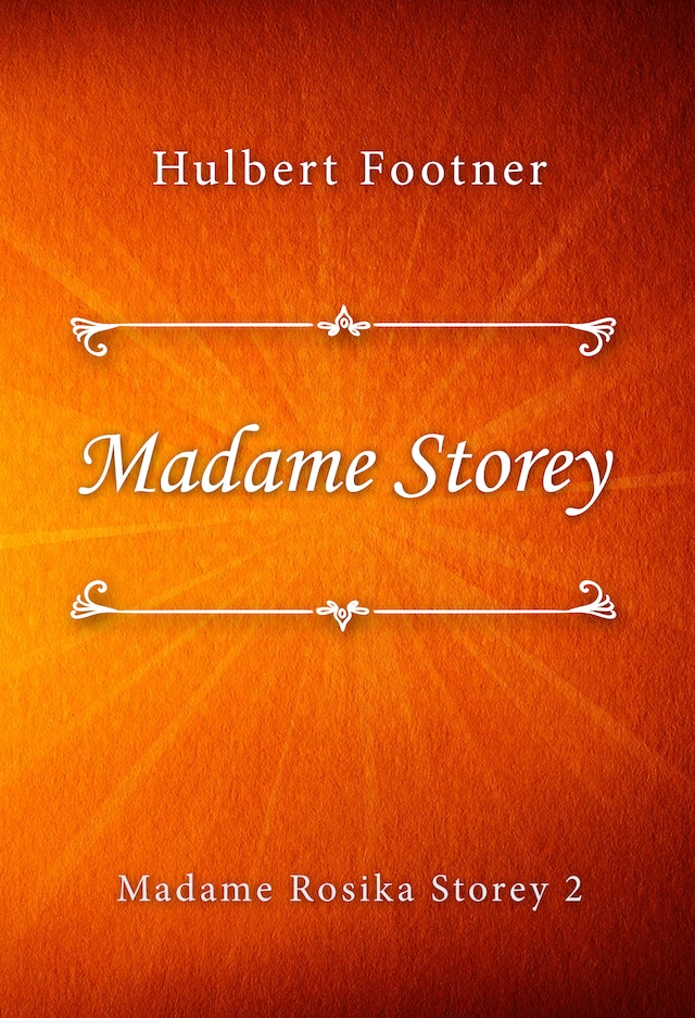 Book cover for Madame Storey