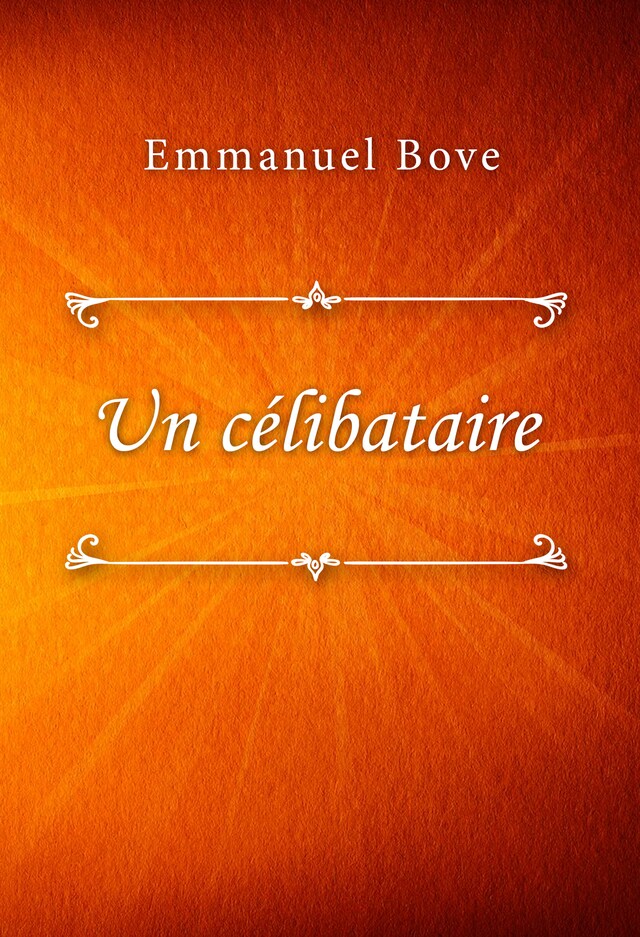Book cover for Un célibataire