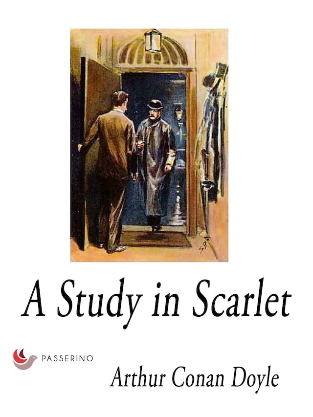 Okładka książki dla A Study in Scarlet