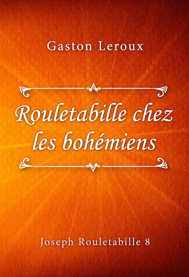 Book cover for Rouletabille chez les bohémiens
