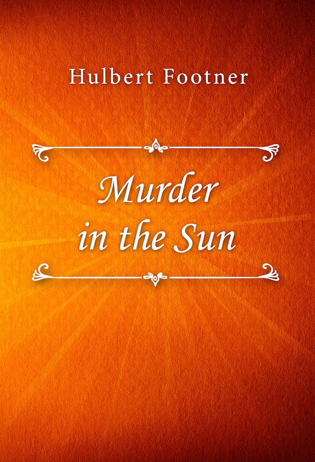 Book cover for Murder in the Sun