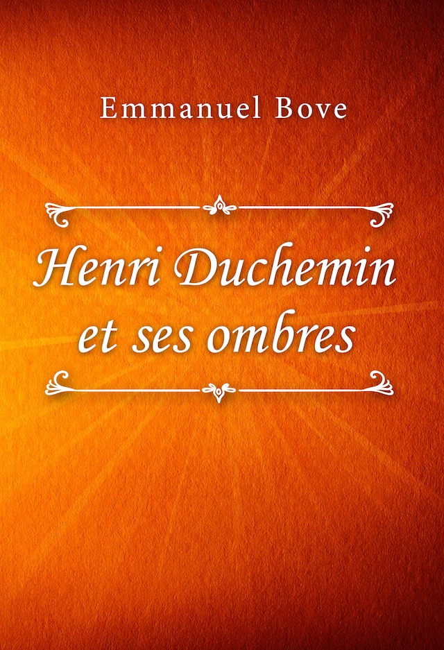 Book cover for Henri Duchemin et ses ombres