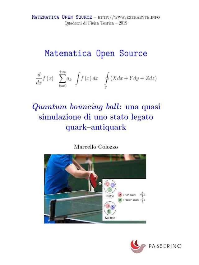 Buchcover für Quantum bouncing ball: una quasi simulazione di uno stato legato quark–antiquark