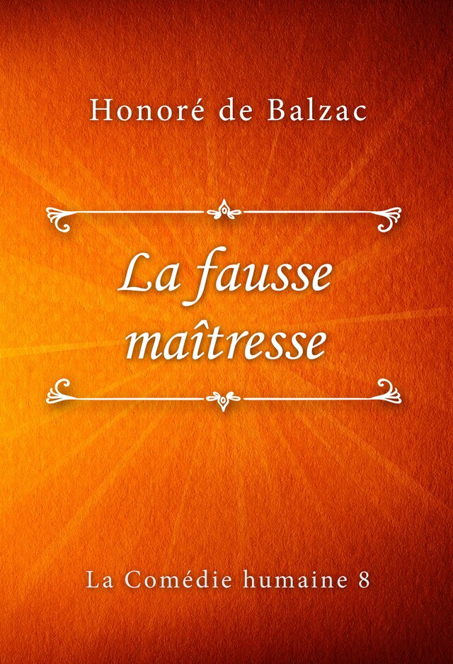 Book cover for La fausse maîtresse