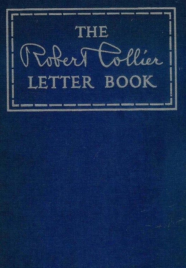 Book cover for The Robert Collier Letter Book