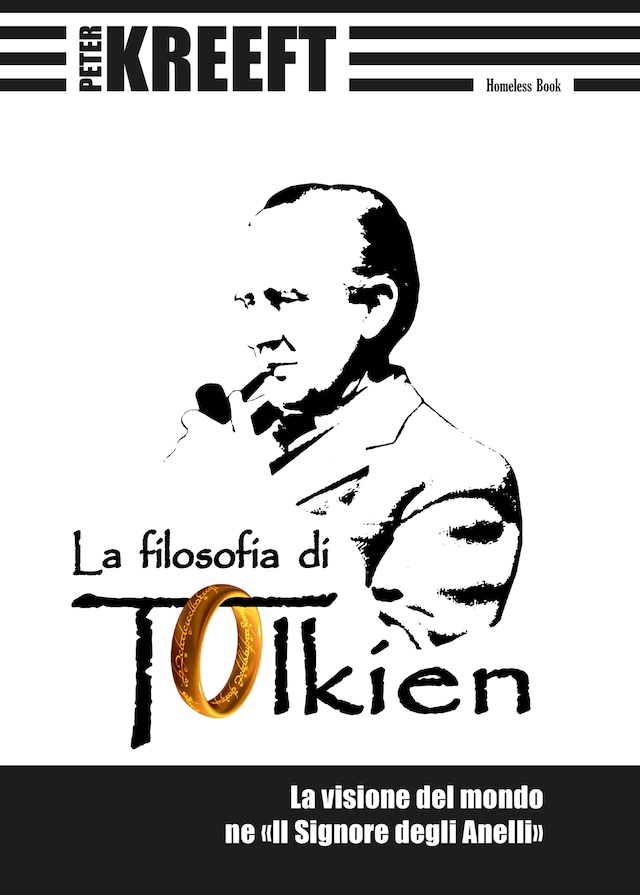 Copertina del libro per La filosofia di Tolkien