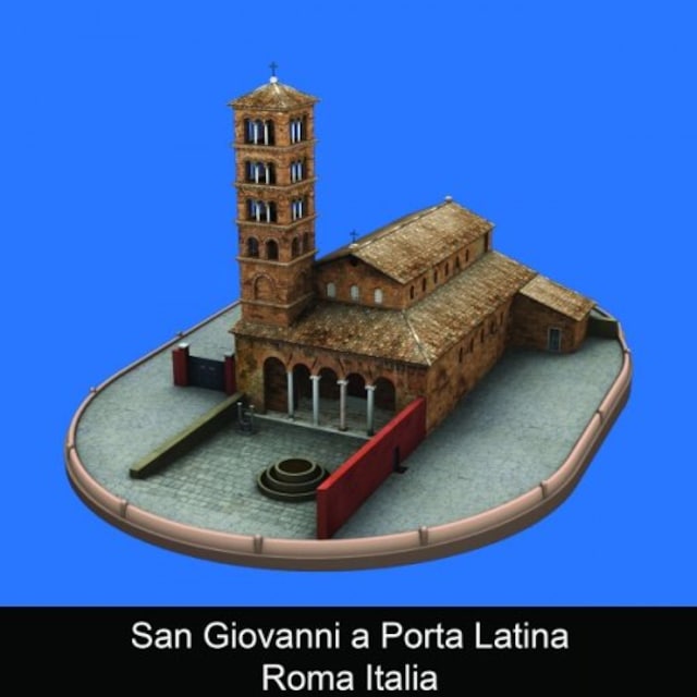 Boekomslag van San Giovanni a Porta Latina Roma Italia