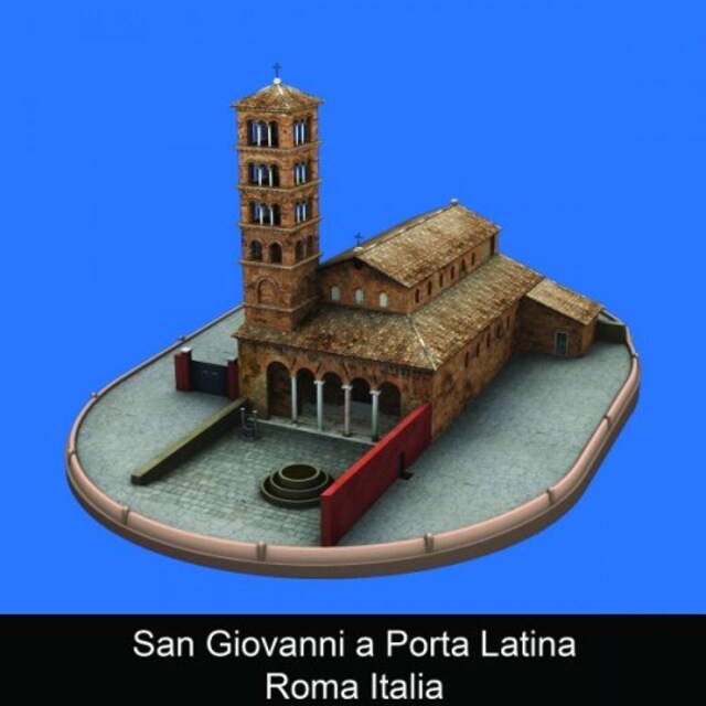 Couverture de livre pour San Giovanni a Porta Latina Roma Italia