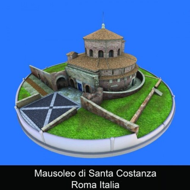 Couverture de livre pour Mausoleo di Santa Costanza Roma Italia