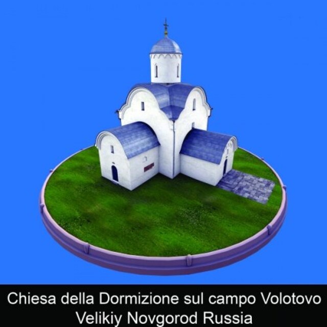 Buchcover für Chiesa della Dormizione sul campo Volotovo Velikiy Novgorod Russia