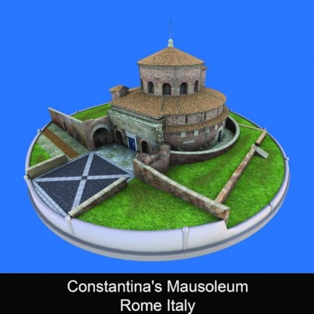 Book cover for Constantina's Mausoleum Rome Italy