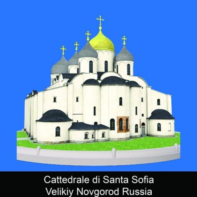 Boekomslag van Cattedrale di Santa Sofia Velikiy Novgorod Russia