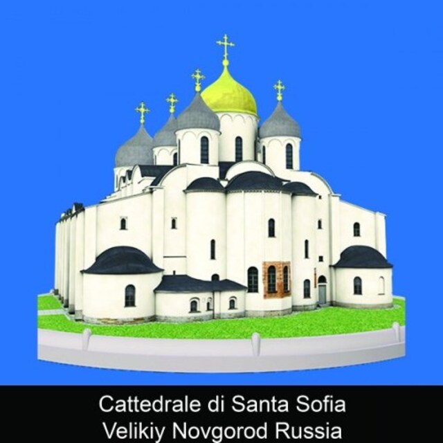 Copertina del libro per Cattedrale di Santa Sofia Velikiy Novgorod Russia