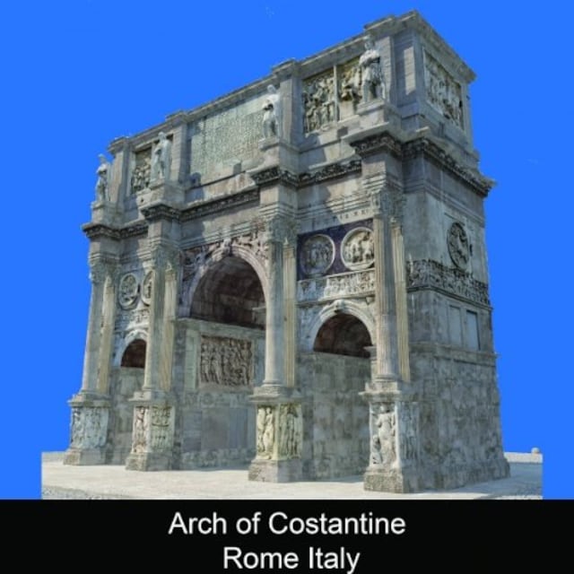 Boekomslag van Arch of Costantine Rome Italy