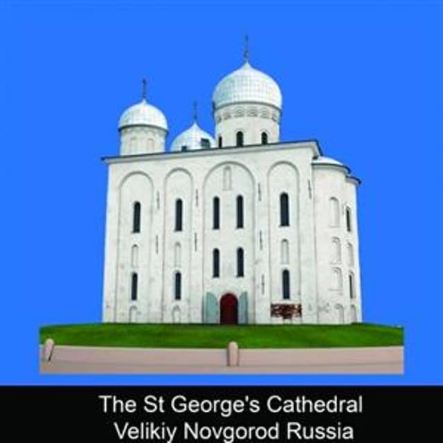 Book cover for The St. George's Cathedral Velikiy Novgorod Russia