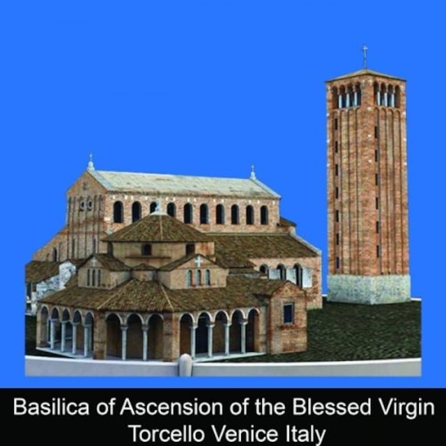 Book cover for Basilica of Ascension of the Blessed Virgin Torcello Venice Italy
