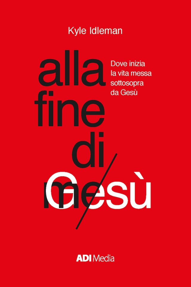 Book cover for Alla fine di me