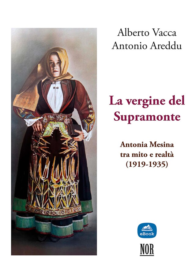 Book cover for La vergine del Supramonte