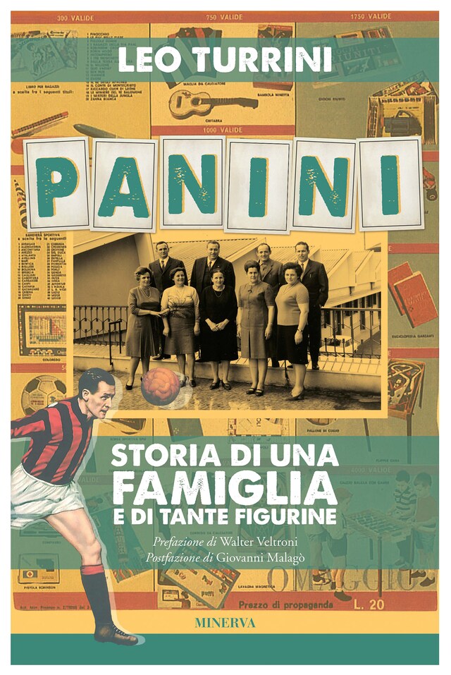 Boekomslag van Panini. Storia di una famiglia e di tante figurine