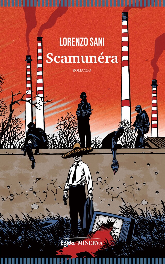 Copertina del libro per Scamunéra