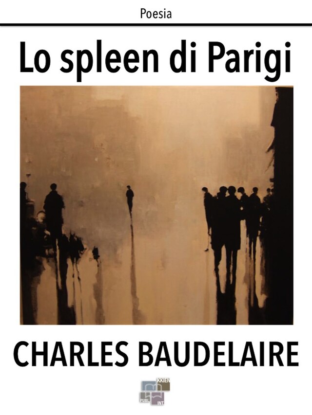 Buchcover für Lo spleen di Parigi