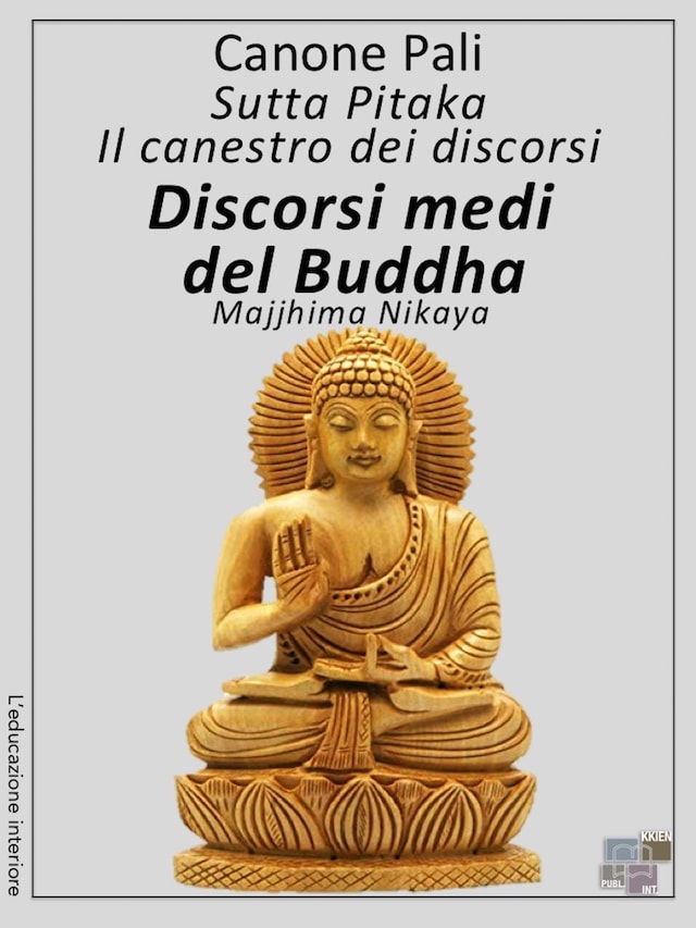 Book cover for Canone Pali - Discorsi medi del Buddha