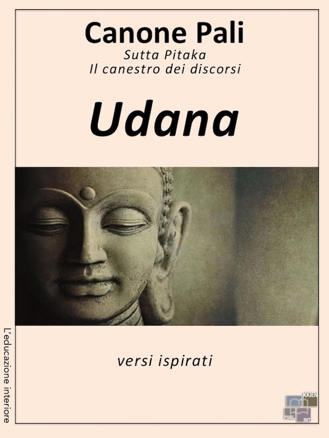 Book cover for Udana - Canone Pali