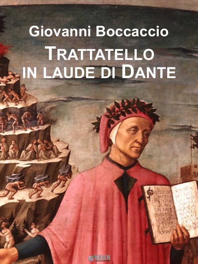 Kirjankansi teokselle Trattatello in laude di Dante