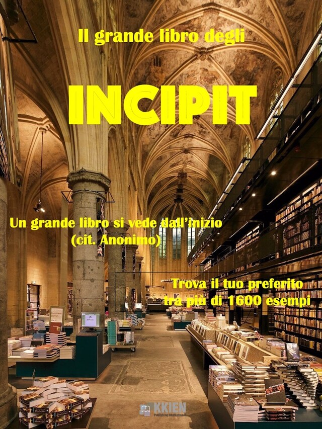 Bogomslag for Il grande libro degli incipit