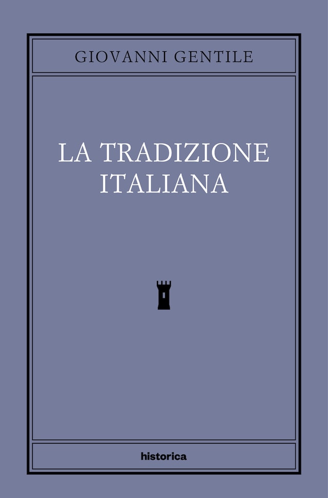 Book cover for La tradizione italiana