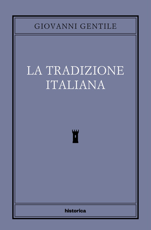 Boekomslag van La tradizione italiana