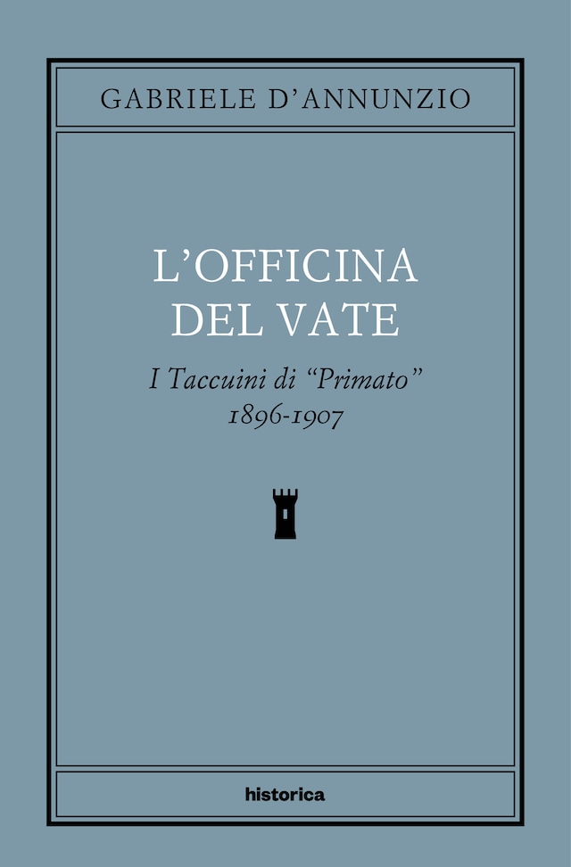 Book cover for L'officina del Vate