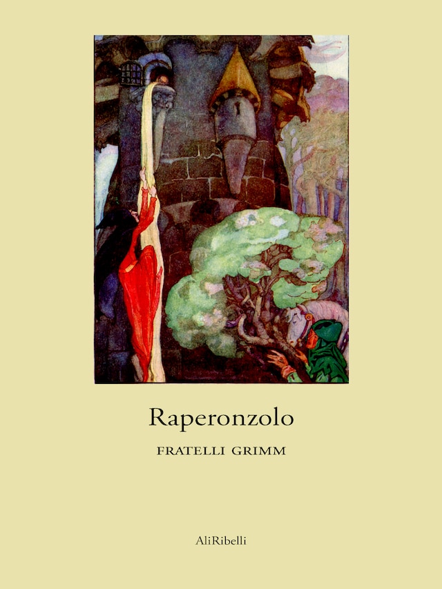 Copertina del libro per Raperonzolo