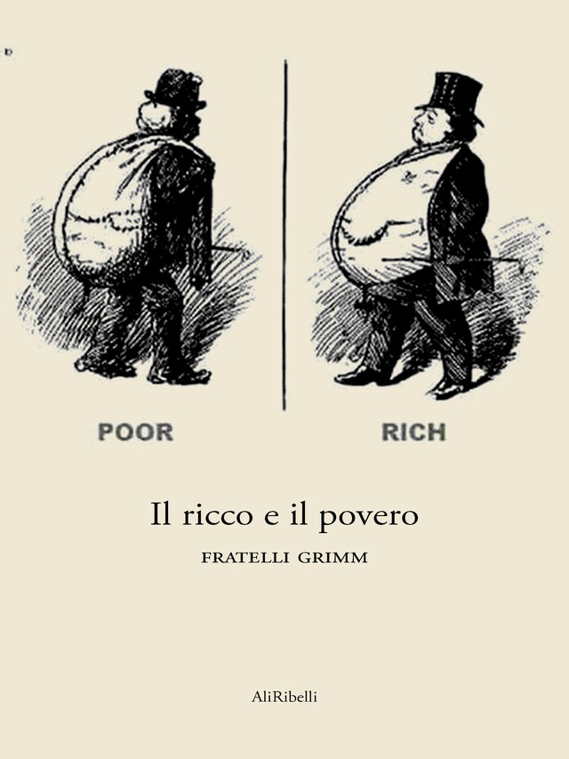 Kirjankansi teokselle Il ricco e il povero