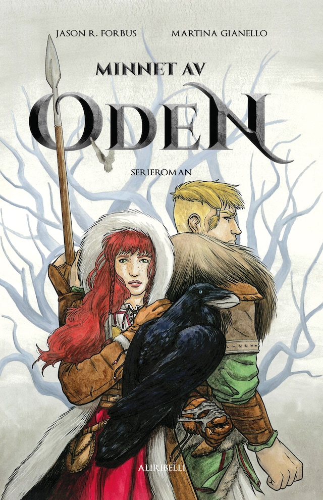 Copertina del libro per Minnet av Oden serieroman