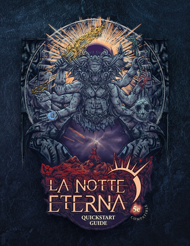 Book cover for Quick Start Guide La Notte Eterna 5e