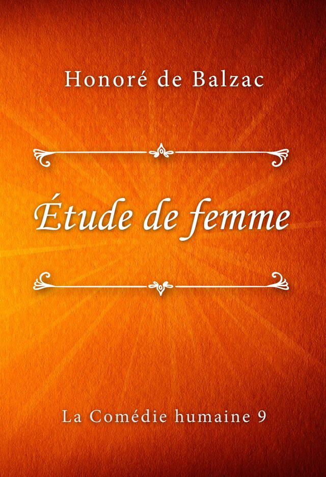 Buchcover für Étude de femme