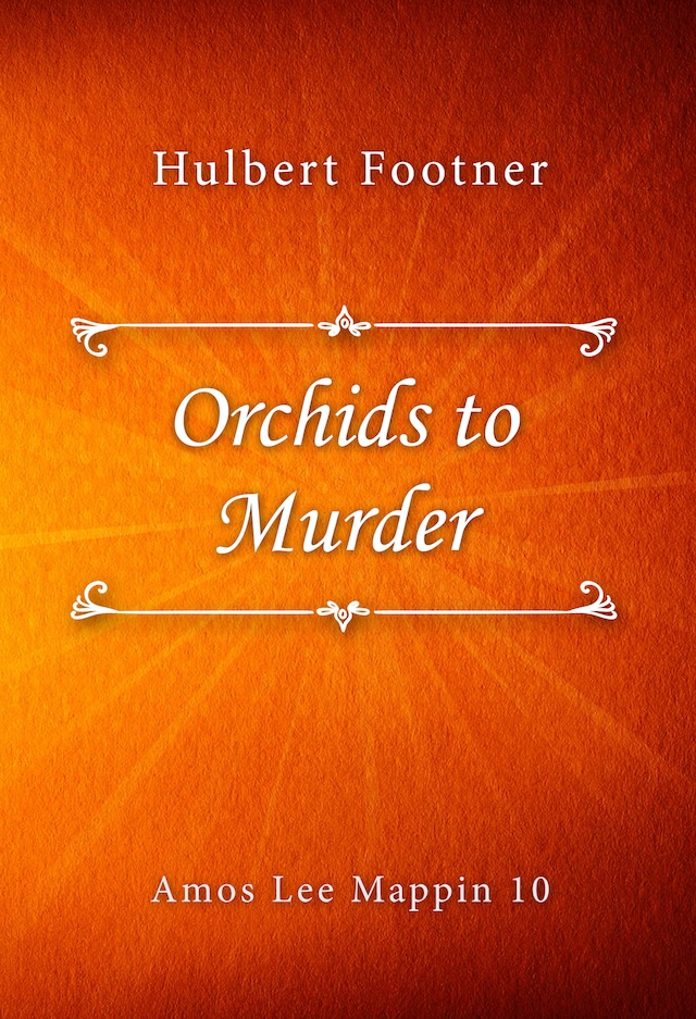 Book cover for Orchids to Murder