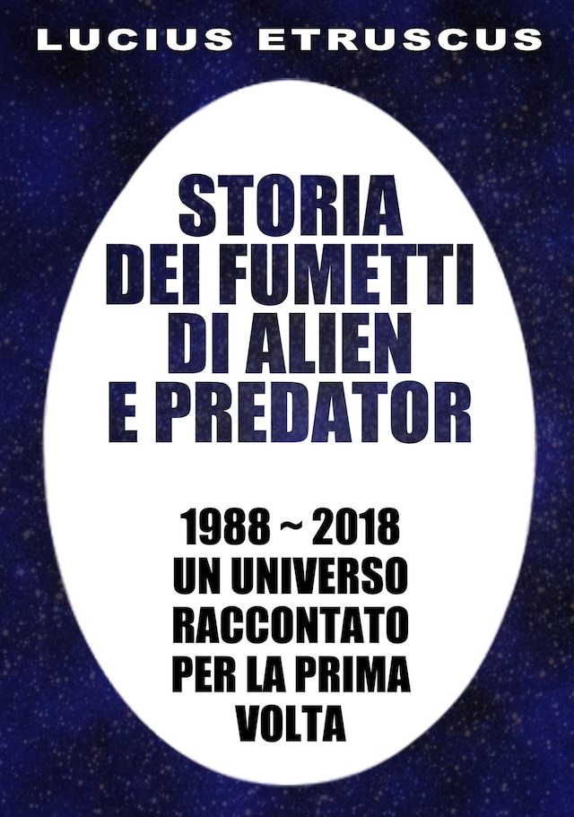 Book cover for Storia dei fumetti di Alien e Predator