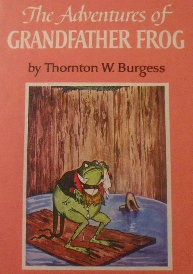 Book cover for The Adventures of Grandfather Frog