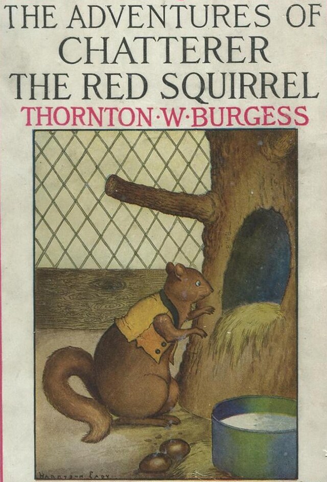 Couverture de livre pour The Adventures of Chatterer the Red Squirrel