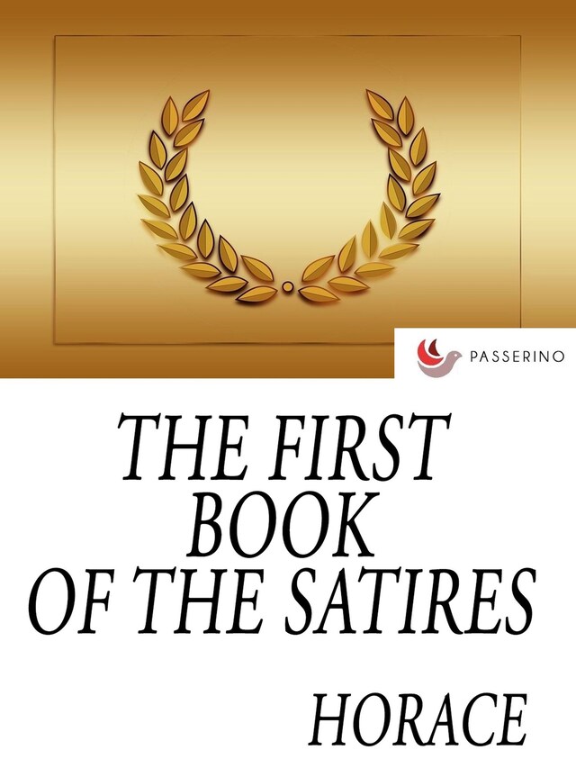 Book cover for The first book of the satires