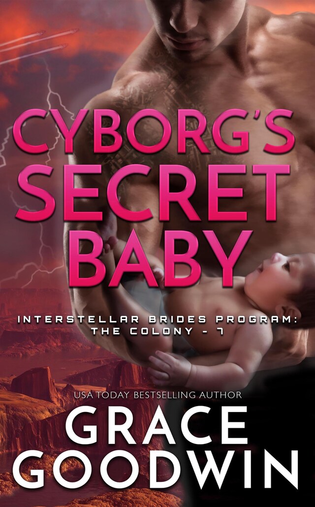 Book cover for Cyborg’s Secret Baby