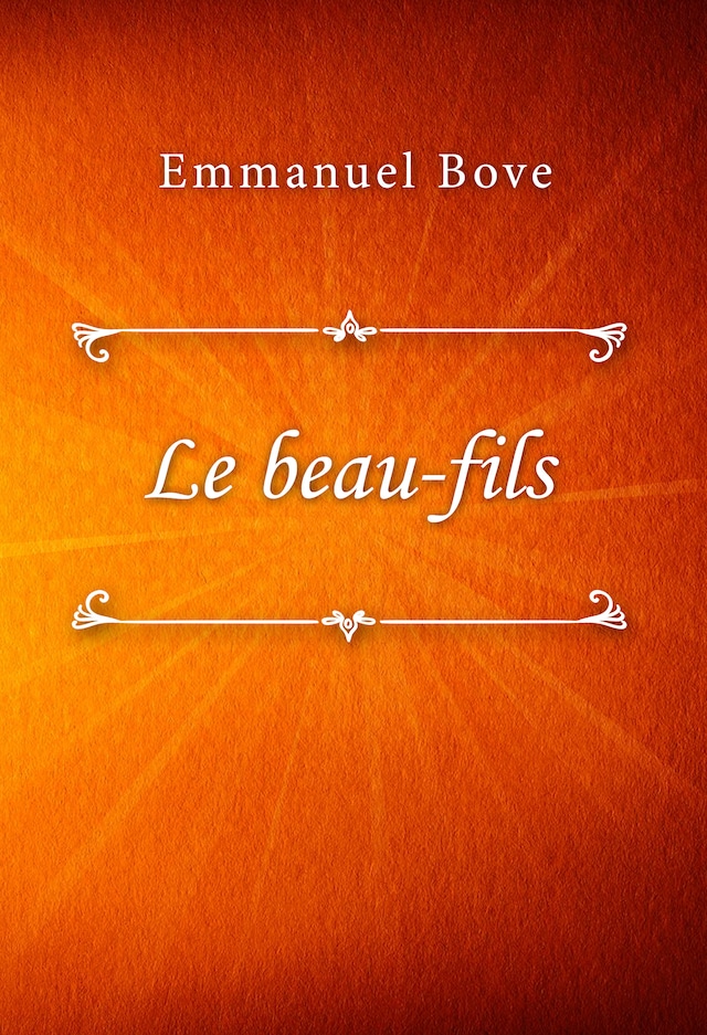 Book cover for Le beau-fils
