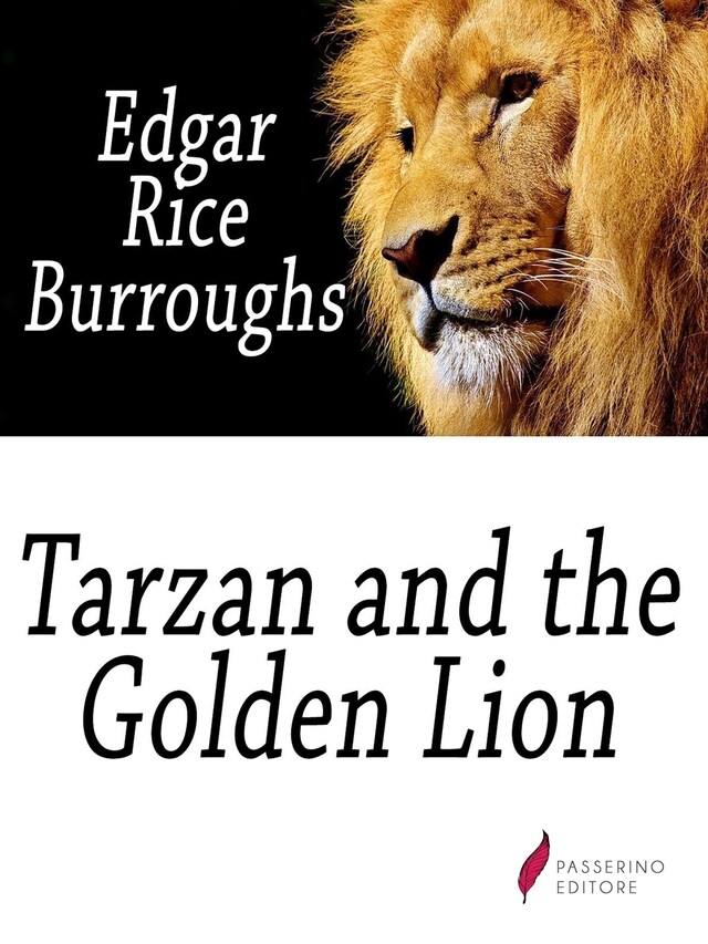 Buchcover für Tarzan and the Golden Lion